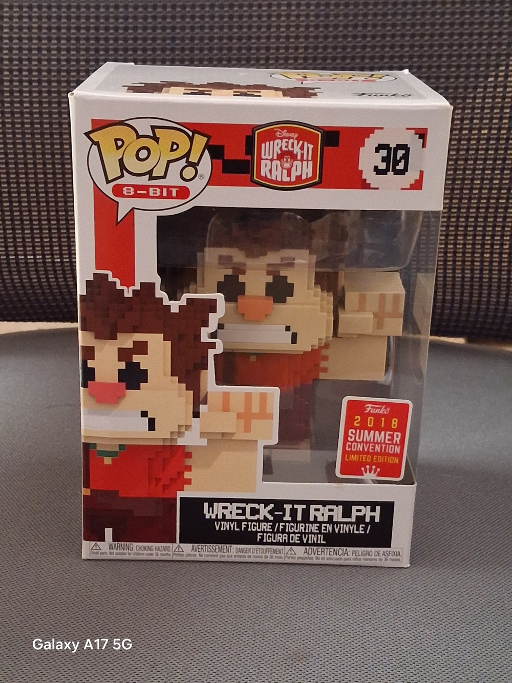 Disney Wreck-It Ralph POP! 8-Bit Collectible - Red/Blue/Tan